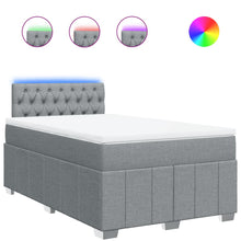 Boxspring Met Matras Stof 120 x 200 cm