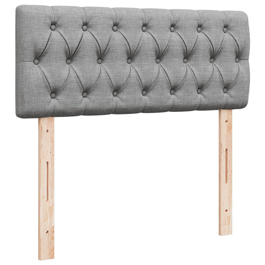 Boxspring Met Matras Stof 120 x 200 cm