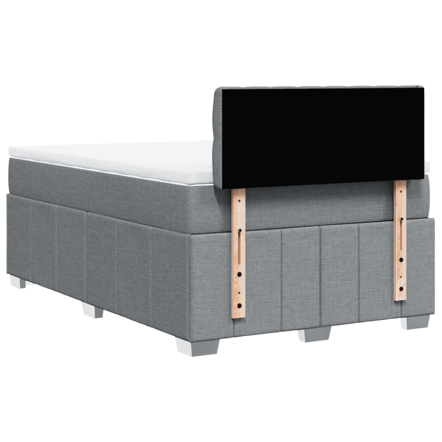 Boxspring Met Matras Stof 120 x 200 cm
