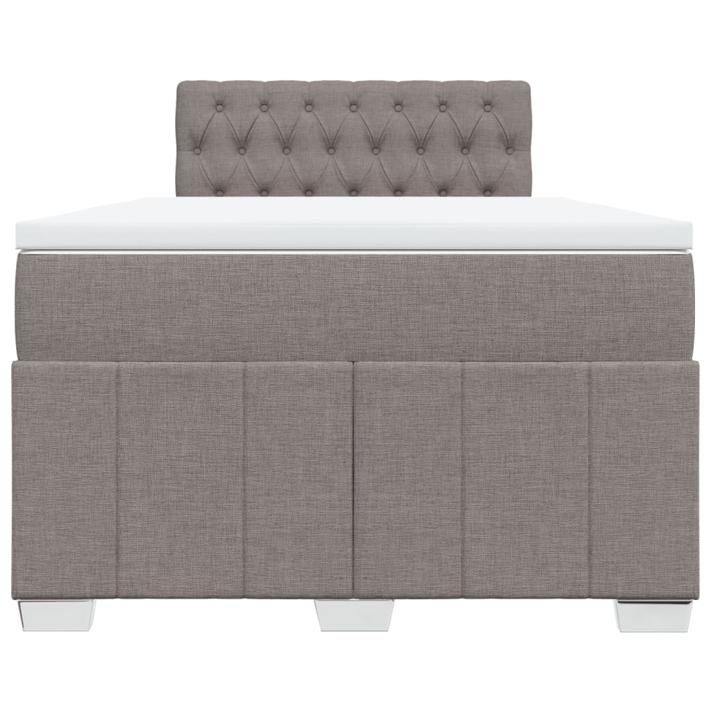 Boxspring Met Matras Stof 120 x 200 cm