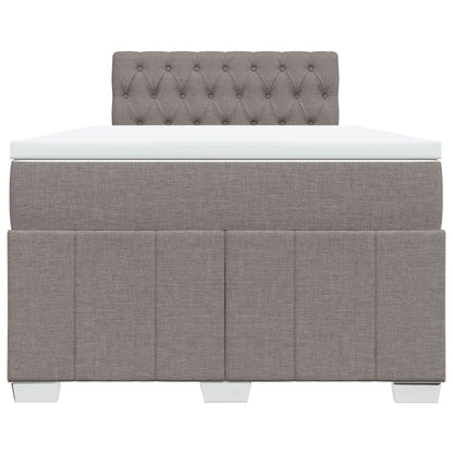 Boxspring Met Matras Stof 120 x 200 cm