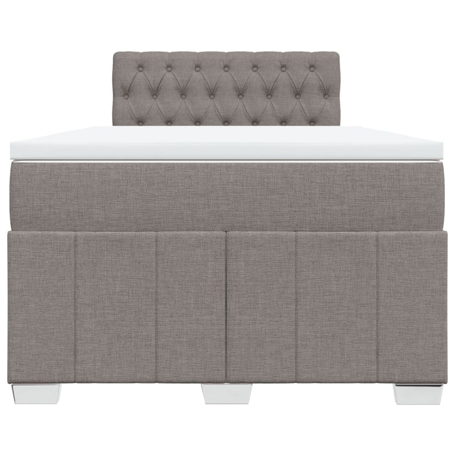 Boxspring Met Matras Stof 120 x 200 cm