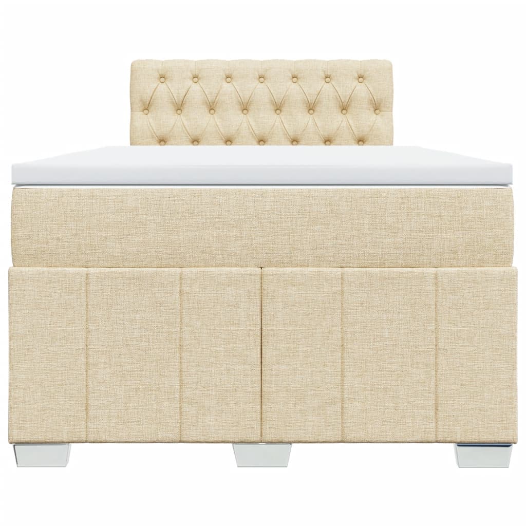 Boxspring Met Matras Stof Kleurig 120 x 200 cm