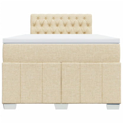 Boxspring Met Matras Stof Kleurig 120 x 200 cm