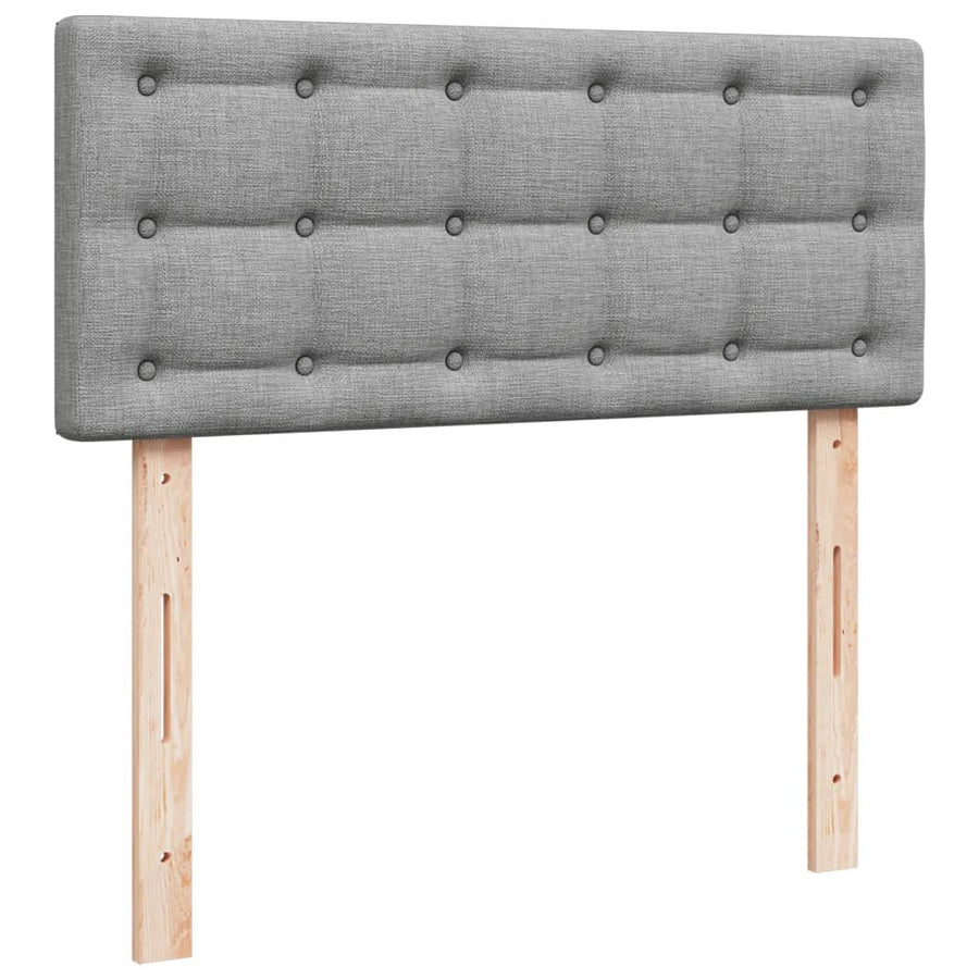 Boxspring Met Matras Stof 120 x 200 cm