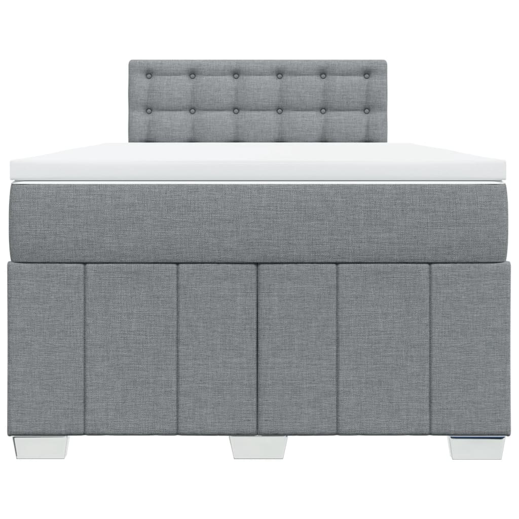 Boxspring Met Matras Stof 120 x 200 cm