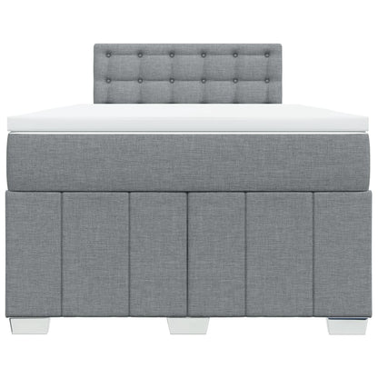Boxspring Met Matras Stof 120 x 200 cm