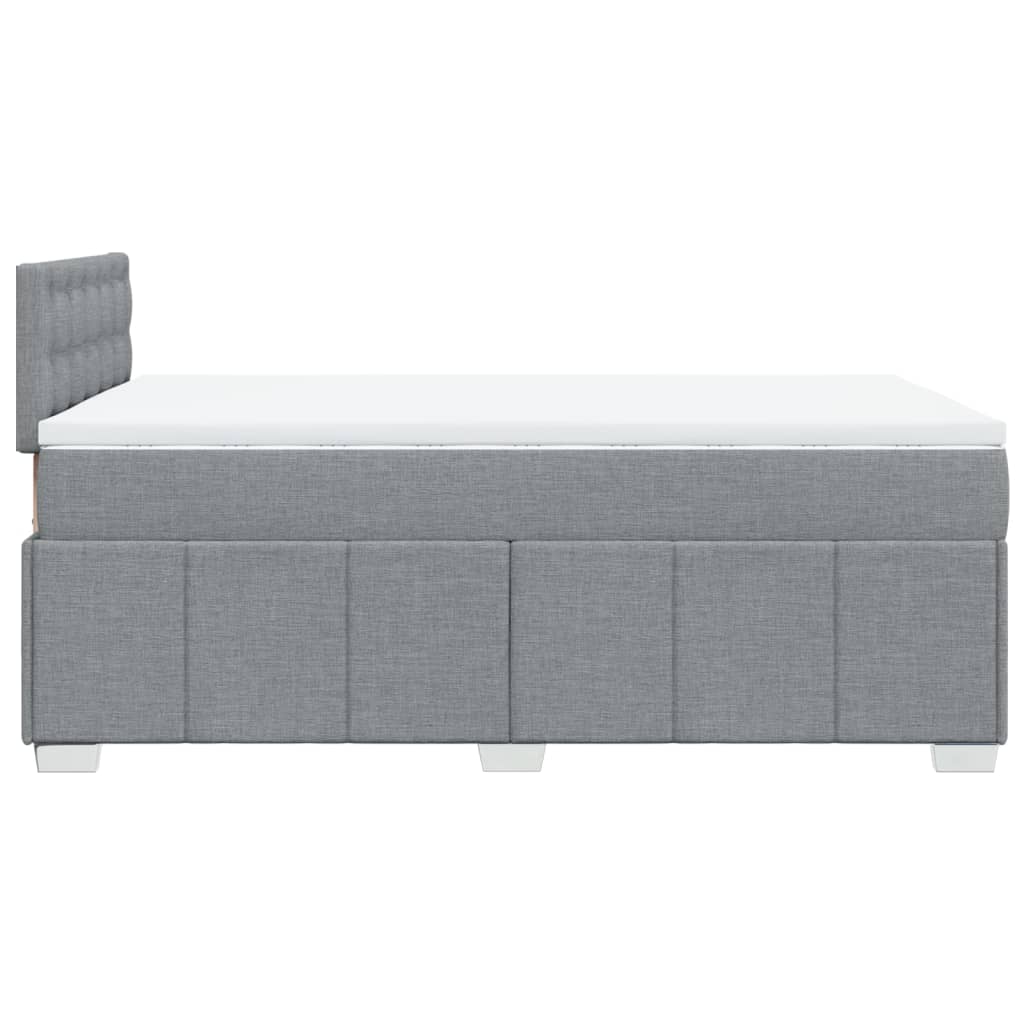Boxspring Met Matras Stof 120 x 200 cm