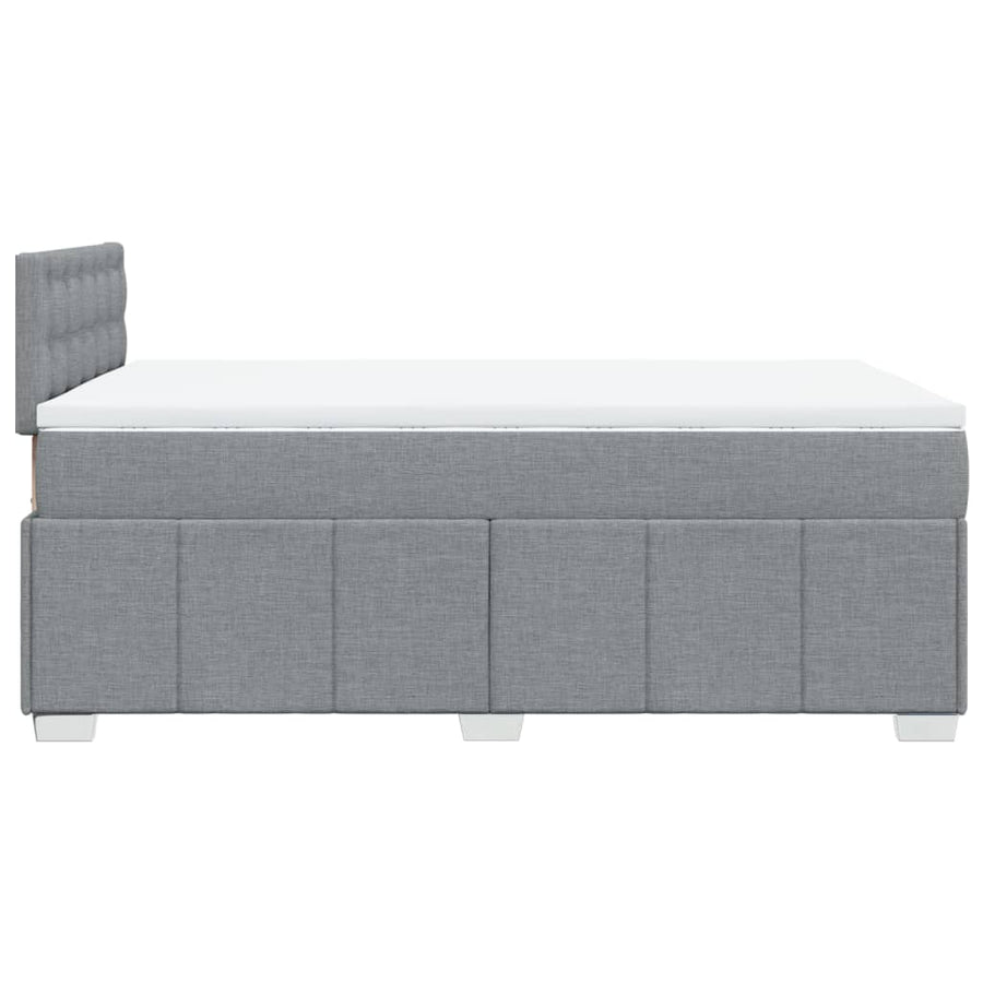 Boxspring Met Matras Stof 120 x 200 cm