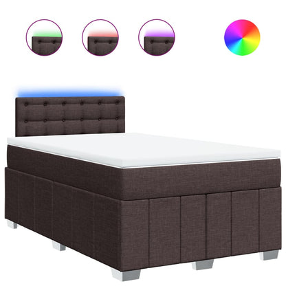 Boxspring Met Matras Stof 120 x 200 cm