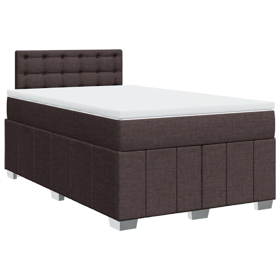 Boxspring Met Matras Stof 120 x 200 cm