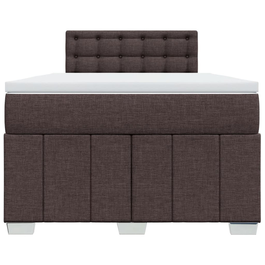 Boxspring Met Matras Stof 120 x 200 cm
