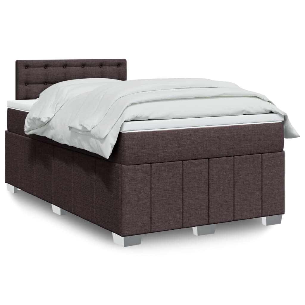 Boxspring Met Matras Stof 120 x 200 cm