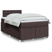 Boxspring met matras 120x200 cm bruin