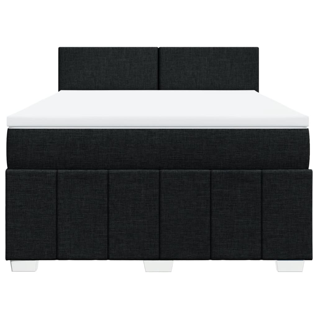 Boxspring Met Matras Stof 140 x 190 cm
