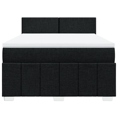 Boxspring Met Matras Stof 140 x 190 cm