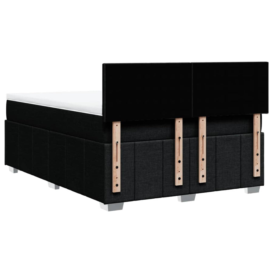 Boxspring Met Matras Stof 140 x 190 cm