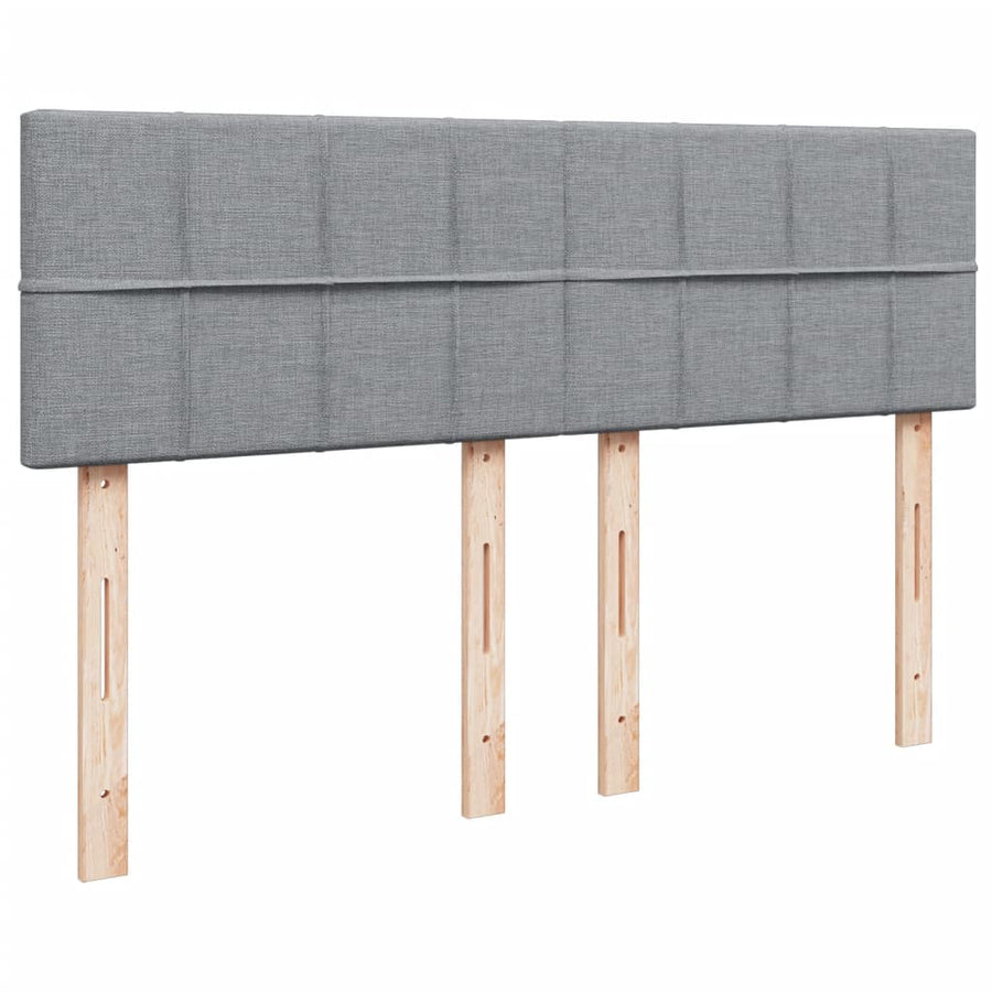 Boxspring Met Matras Stof 140 x 190 cm