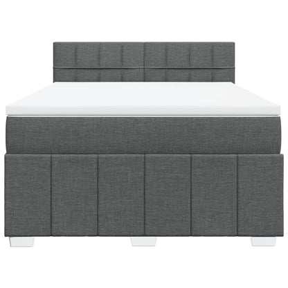 Boxspring Met Matras Stof 140 x 190 cm