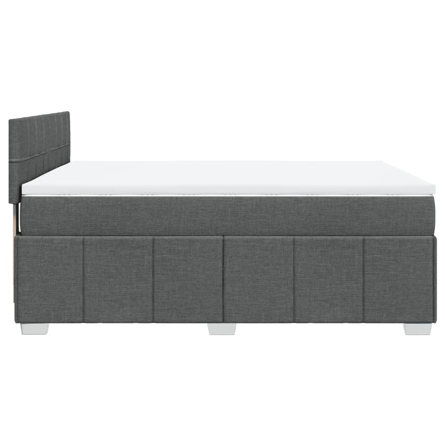 Boxspring Met Matras Stof 140 x 190 cm