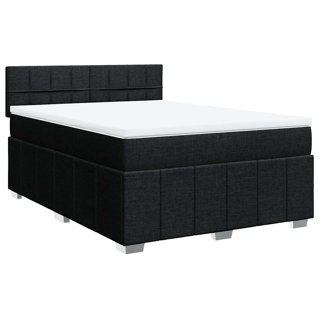 Boxspring Met Matras Stof 140 x 190 cm