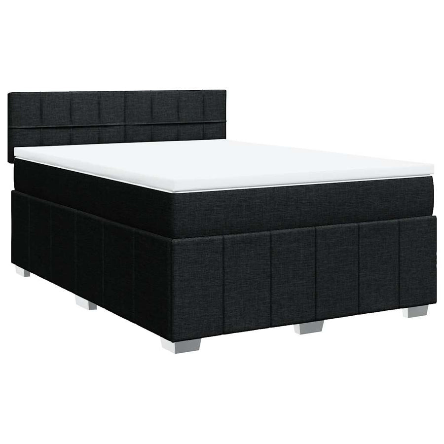 Boxspring Met Matras Stof 140 x 190 cm