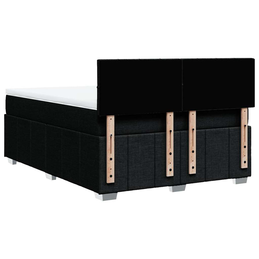Boxspring Met Matras Stof 140 x 190 cm