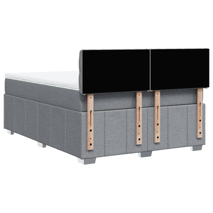 Boxspring Met Matras Stof 140 x 190 cm