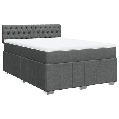 Boxspring Met Matras Stof 140 x 190 cm