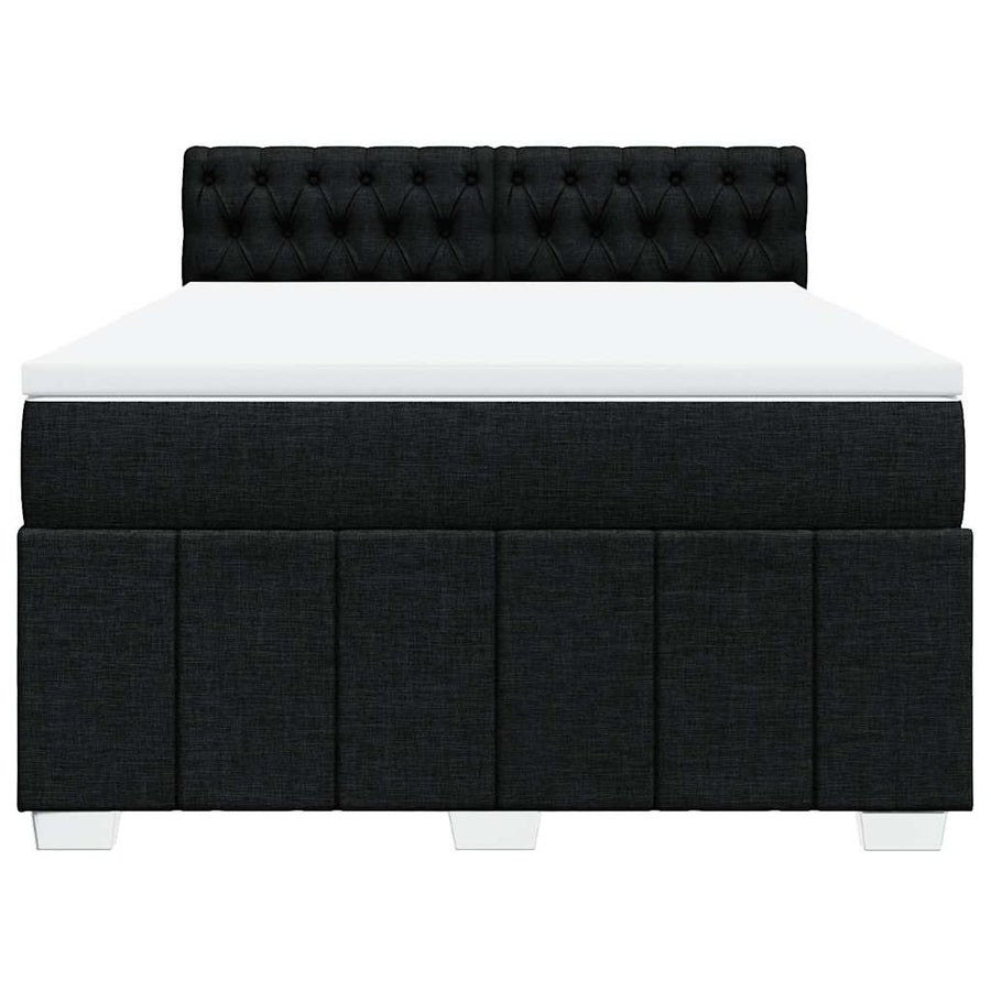 Boxspring Met Matras Stof 140 x 190 cm