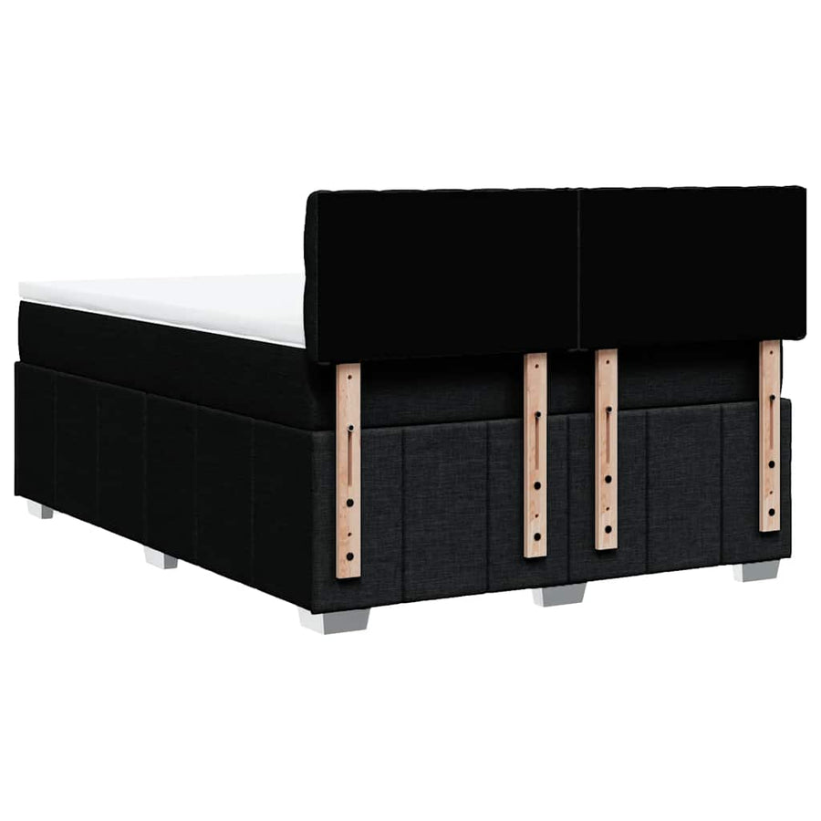 Boxspring Met Matras Stof 140 x 190 cm
