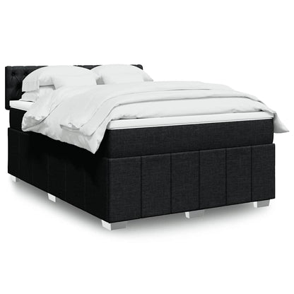 Boxspring Met Matras Stof 140 x 190 cm