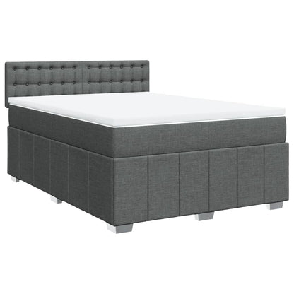 Boxspring Met Matras Stof 140 x 190 cm