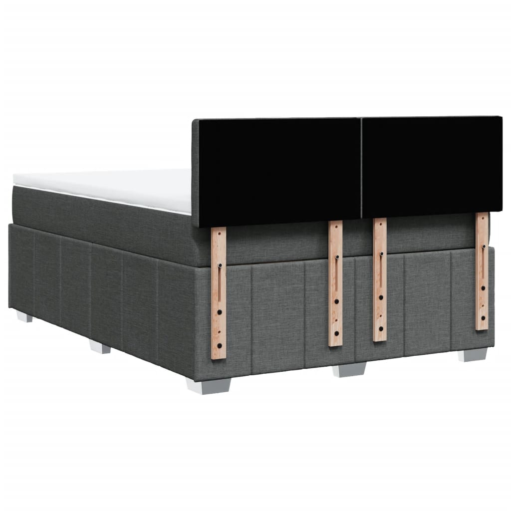 Boxspring Met Matras Stof 140 x 190 cm