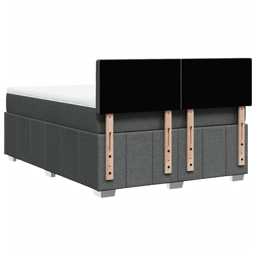 Boxspring Met Matras Stof 140 x 190 cm