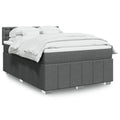 Boxspring Met Matras Stof 140 x 190 cm