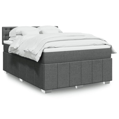 Boxspring Met Matras Stof 140 x 190 cm