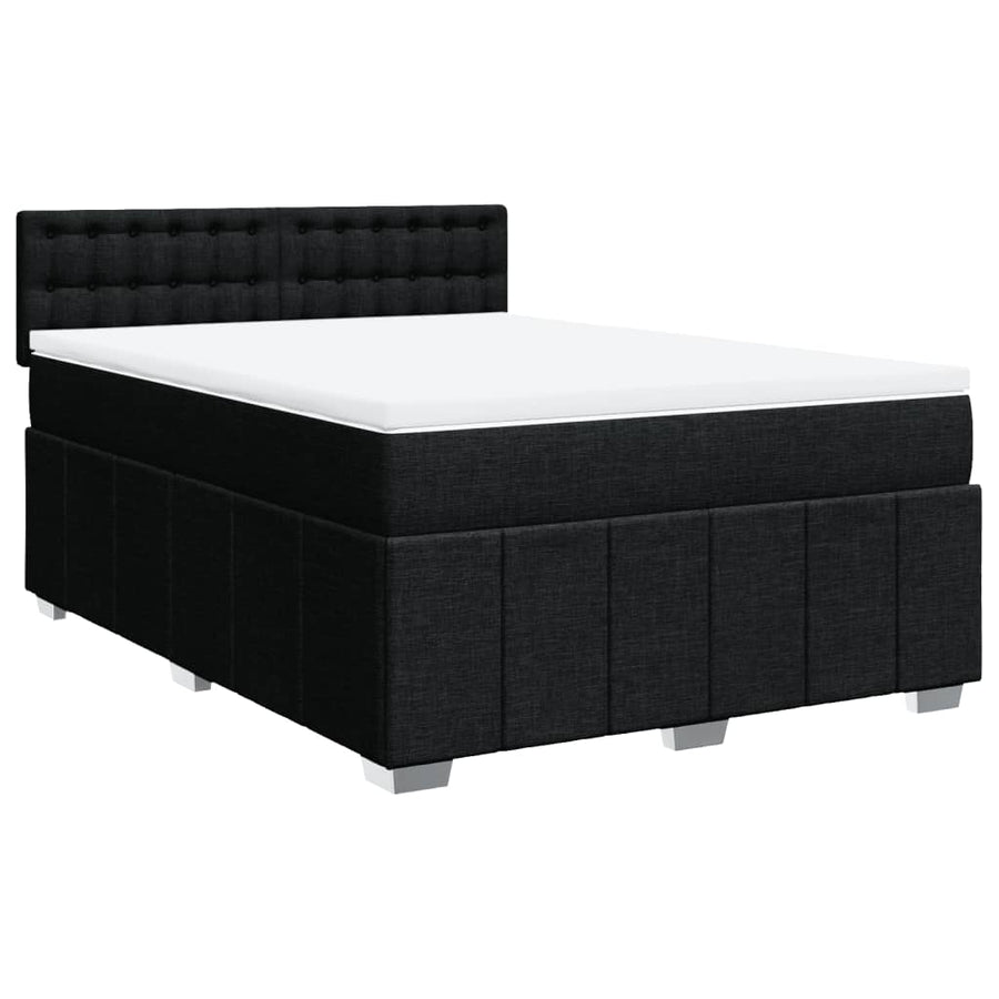 Boxspring Met Matras Stof 140 x 190 cm