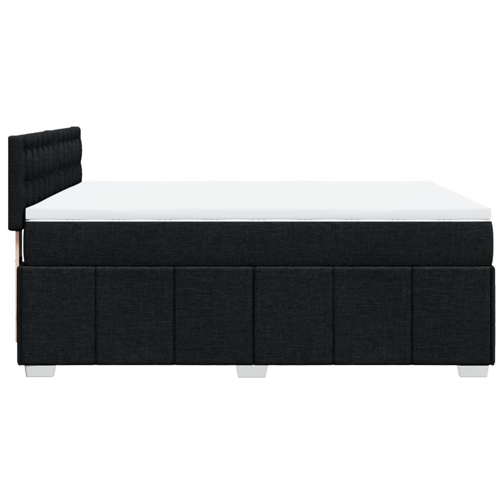 Boxspring Met Matras Stof 140 x 190 cm
