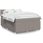 Boxspring 140x200 cm taupe met pocketveringmatras
