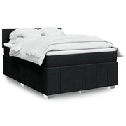 Boxspring met matras 160x200 cm zwart
