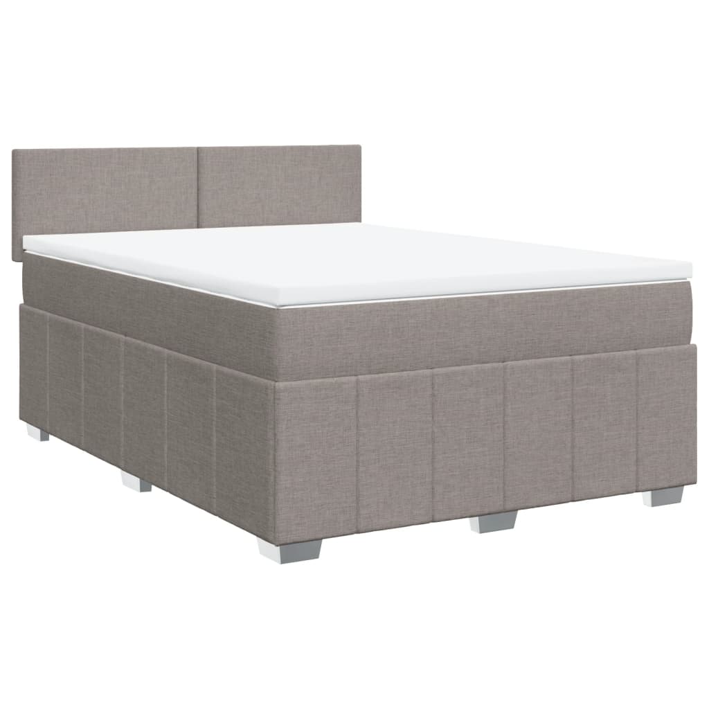 Boxspring Met Matras Stof 160 x 200 cm