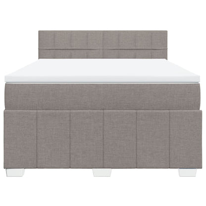Boxspring Met Matras Stof 160 x 200 cm