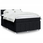 Boxspring met matras 160x200 cm zwart