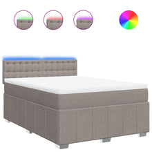 Boxspring Met Matras Stof 160 x 200 cm