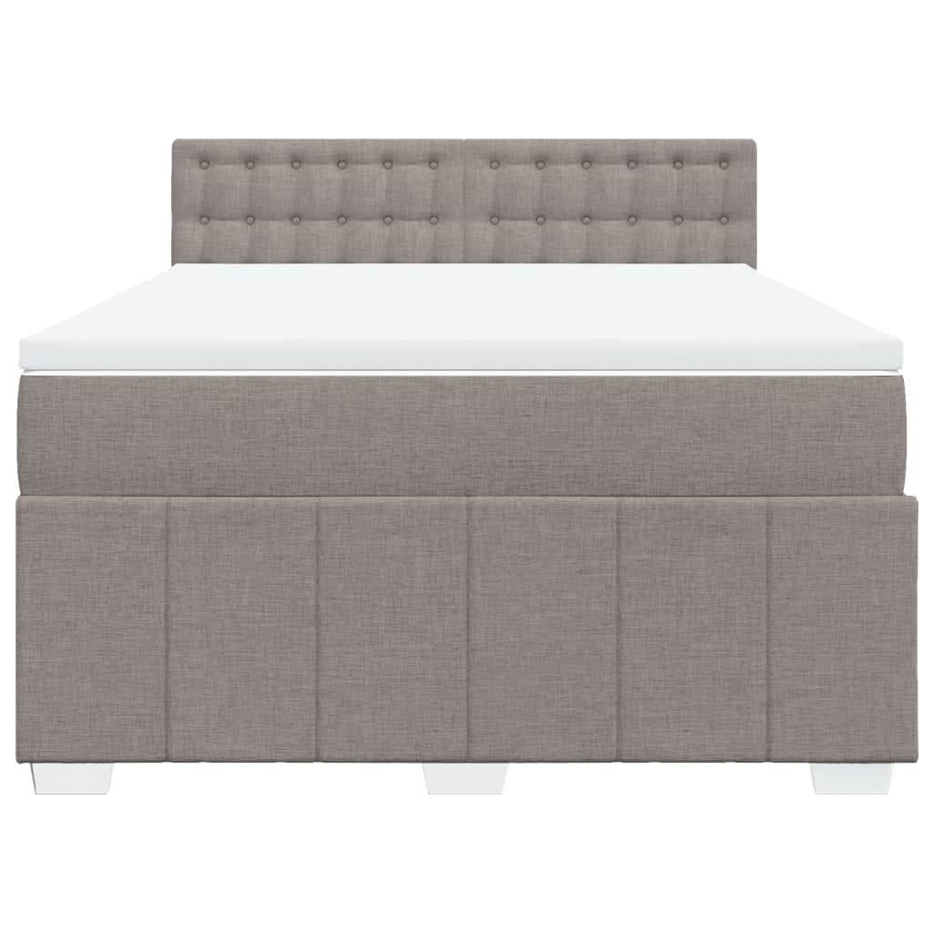 Boxspring Met Matras Stof 160 x 200 cm