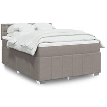 Boxspring Met Matras Stof 160 x 200 cm