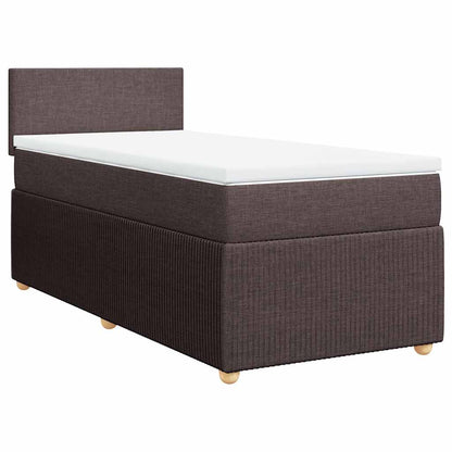 Boxspring Met Matras Stof 100 x 200 cm