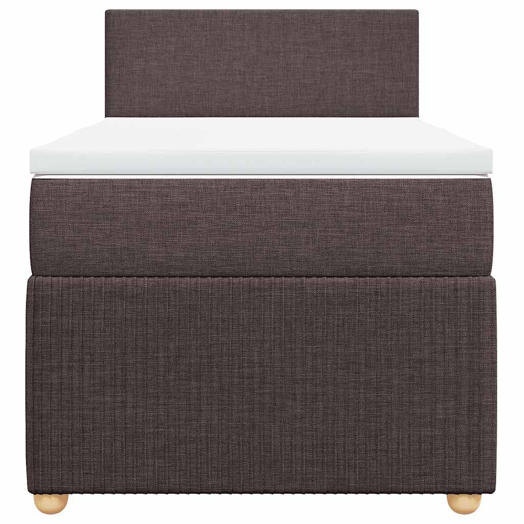 Boxspring Met Matras Stof 100 x 200 cm