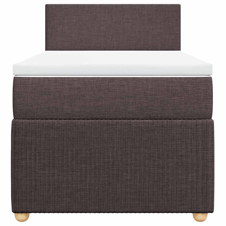Boxspring Met Matras Stof 100 x 200 cm